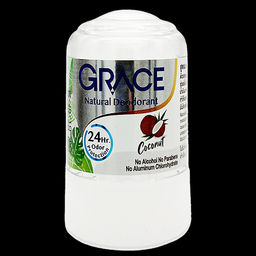 Grace Natural Deodorant Coconut, 50g - Дезодорант минеральный кристаллический Кокос