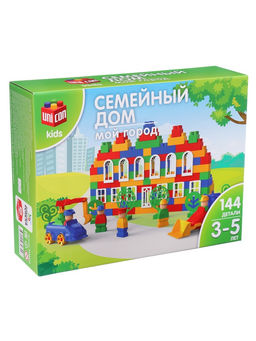 Конструктор Мой город: Семейный дом, 144 детали - Соломон фото 4