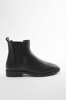 Trendyolmilla Shoes Siyah Lastikli K?sa Duz Topuklu Chealsea Kad?n Bot 
TAKAW25BO00019  фото 9