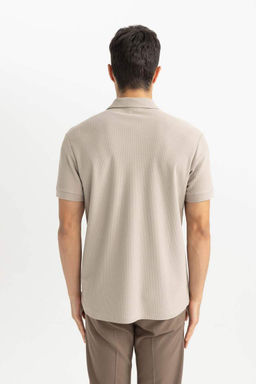 Футболка-поло с короткими рукавами Modern Fit - Defacto фото 7