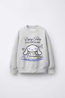 SUDADERA ESTAMPADO CINNAMOROLL  SANRIO  / Gris vigor?