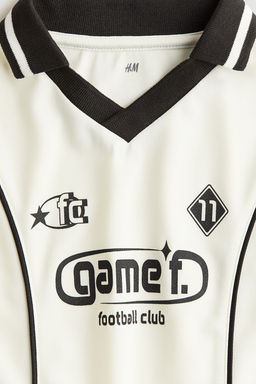 Camiseta de futbol con cuello - H&m фото 5