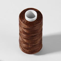 Нитки вощёные, плоские, 150D/16, 0.8 мм, 50±2 м, светло-коричневые