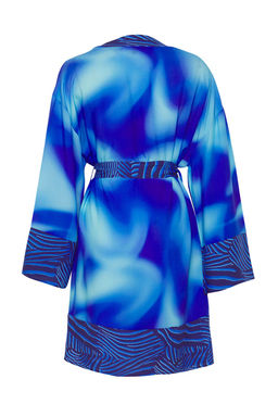 Batik Desenli Maxi Dokuma Desen Bloklu Plaj Kimono&Kaftan TBESS25KM00009 - Trendyolmilla фото 6
