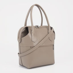 Сумка женская на молнии, с косметичкой, цвет бежевый - Simaland фото 2