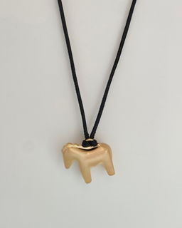 Подвеска на шнурке