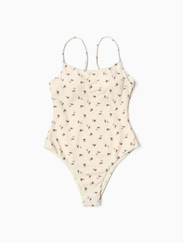 Купальник женский слитный MIST «Цветы», размер XS