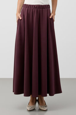 ЕВТ 7037/темный махагон юбка жен