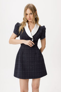 Платье Pirs 6421 синий  фото 5