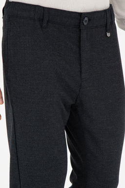 Erkek Jogger Fit Antrasit Kanvas Pantolon