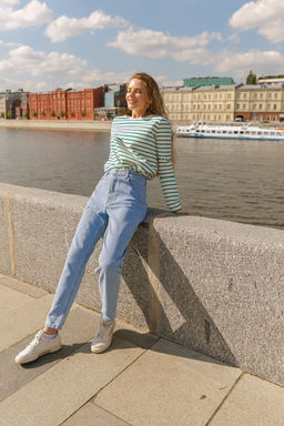 Джинсы женские MOMS Light - Captain's mate фото 31