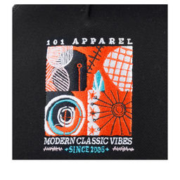 Бейсболка DJINNS арт. HFT Cap IOI Modern Classics (черный)