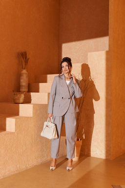 Костюм Beautiful Free 6418 полоска песочная