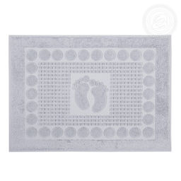 Полотенце махровое "Ножки" (серый) 50*70/1 шт. - 50*70 Махровые полотенца "Арт Дизайн" (Узбекистан)