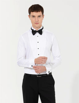 Beyaz Ex. Slim Fit Smokin G_mlek - Pierre cardin фото 3