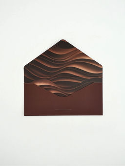 Цена за 2 шт. Конверт подарочный «Текстура», софт-тач, тиснение, 19×9 см