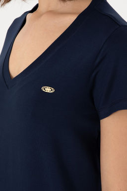 Kad_n Lacivert Basic Ti__rt Sepette S_rpriz _ndirim - U.s. polo assn фото 7