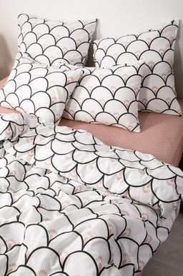 Постельное белье из поплина, 1,5 сп, наволочки 70*70 Ночь Нежна  фото 2