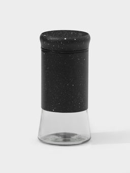 Цена за 12 шт. Солонка «Стиль», 150 мл, 5.5×8 см, стекло, чёрная