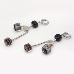 Серьги из муранского стекла MILLENIUM LC3426