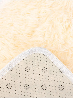 Ковер с ворсом «Этель», 50×80 см, цвет молочный