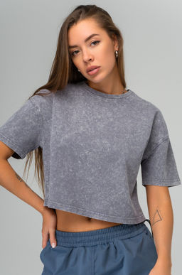 Женская укороченная футболка Happyfox