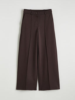 Y?ksek Bel Geni? Pa?a Kad?n Pantolon