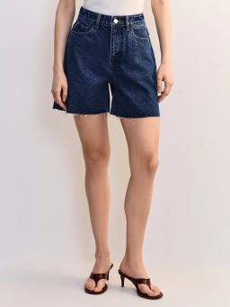 Джинсовые шорты А-силуэта ZR2605092304-104 / Zarina