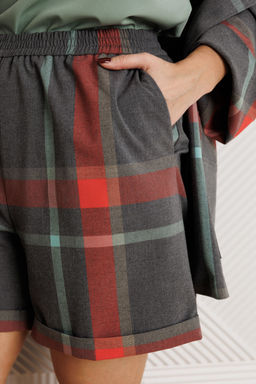 Костюм Mubliz 304 серая клетка