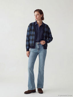 Flare Kad?n Jean Pantolon