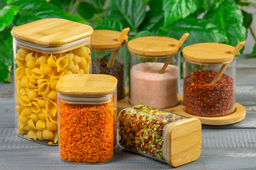 Кувшин 1,5 л 17,5*13,5*19,3 см "Crystal glass"+ бамбук.крышк имеющая мет.дно и силик.проклад,стекло