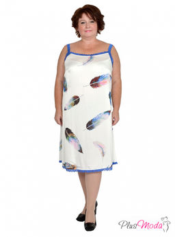 Сорочка Модель №748 размеры 44-84 - Plusmoda фото 2