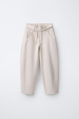 PANTAL?N BARREL CORD?N / Crudo