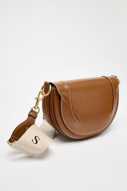 CONTRAST TOPSTITCHING CROSSBODY BAG - Zara фото 24