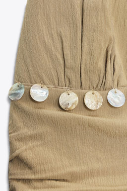 BEADED HALTER TOP - Zara фото 4