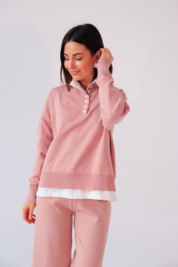 Martichelli Костюм трикотажный пудровый