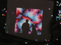 Набор для вышивания PANNA KS-7250 Лучшие друзья во Вселенной 14.5 х 14.5 см