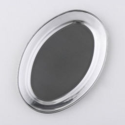 Поднос, 21.5×15×1.5 см, нержавеющая сталь, серебристый