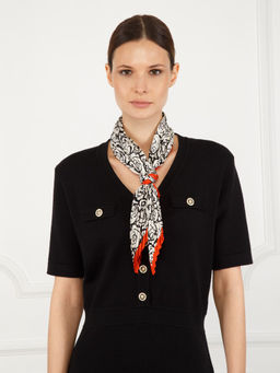 Платок жен. виск+шелк 70х70 LSZ34-829-01