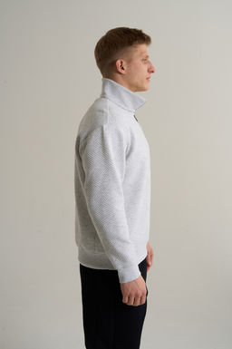 Толстовка half-zip Серый KT Sweatshirt - Anta фото 3