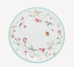 42201 Gipfel Сервиз столовый VERDE 21 предмета на 6 персон: тарелка обеденная 27см, 6шт, тарелка закусочная 22см, 6шт., тарелка суповая 20см, 6шт., овальное блюдо, 2шт., салатник 23см, 1шт. Материал: костяной фарфор.