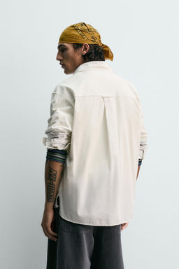 RELAXED FIT LIMITED EDITION SHIRT - Zara фото 3