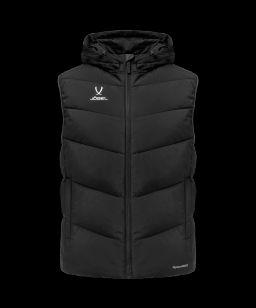 Жилет утепленный c капюшоном JOGEL ESSENTIAL PerFormPROOF Padded Hooded Vest, черный, детский  фото 2