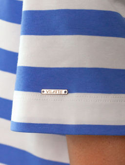 Футболка из премиального хлопка с эластаном - Vilatte фото 4