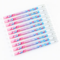 Цена за 10 шт. Ручка пластик шариковая, синяя паста, 0,5 мм Волшебства и чудес - Artfox фото 3