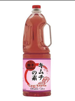 Соус Кимчи. Т.м. "SONOKO" (2,08 кг/1,8 л) упак. пл. бут. 6 шт. CNY