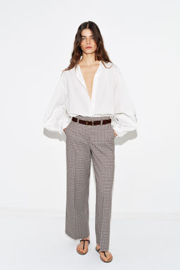 POPLIN PUFF SLEEVE SHIRT - Zara фото 15