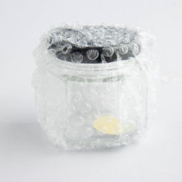 Банка для изготовления свечей с наклейкой «Сделано с любовью« 5 х 5,5 см.