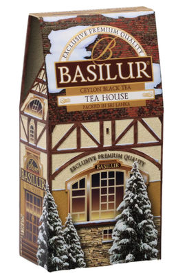 Коллекция Праздничный домик / Чайный домик / (71082) черн. вес 100 г (BASILUR)