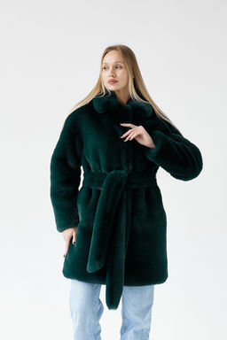 Шубка утеплённая 25005 (белый) - Kankan фото 8